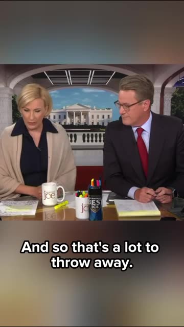 You don't know what you have until it's gone : Mika warns Dems may 'regret'a Biden exit