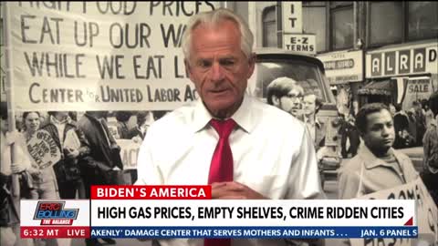 Peter Navarro says Dems are wrong about the election not being about economy.