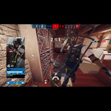 Hyping Up The Random While He 1V1 Clash Rainbow Six Siege Ranked Clips #rainbowsixsiege #r6 #r6s