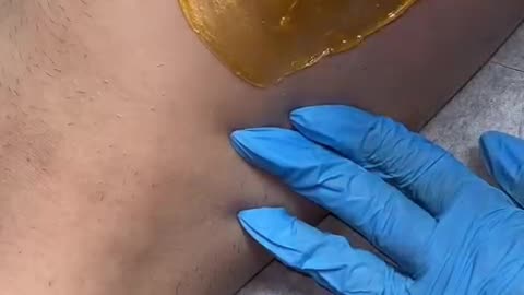 Leg Waxing with Golden Allure Hard Wax | Waxing Queen Adventures
