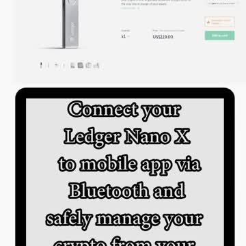 How To Secure Your Cryptocurrency - Ledger Nano X Hardware Wallet #shorts