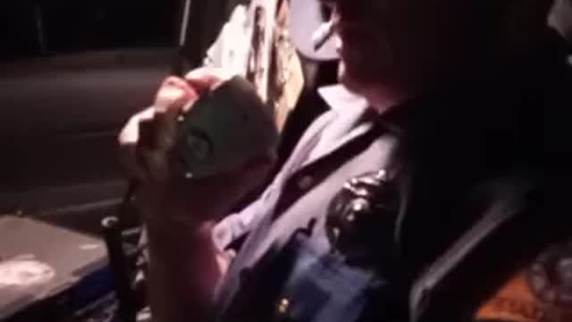 Veteran cop who hasn't took the clotshot is now jobless..