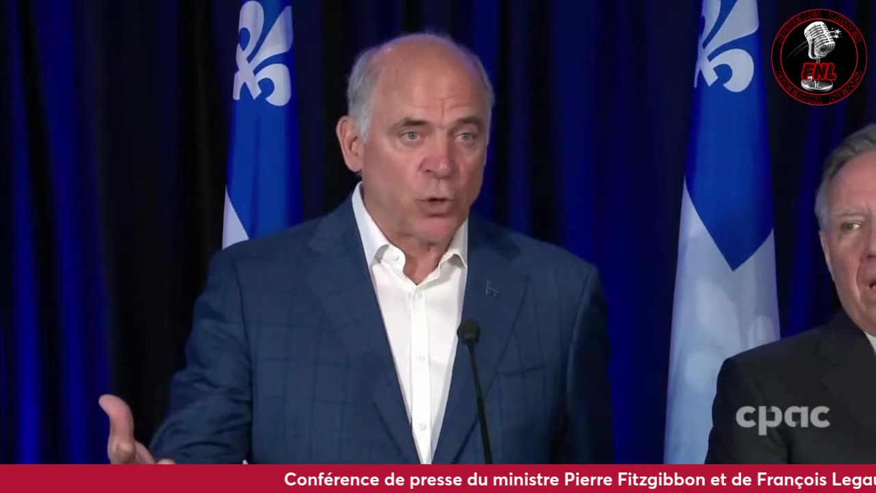 Conférence Pierre Fitzgibbon: Legault l'a mis dehors, décarbonation, motivations pas trop profondes