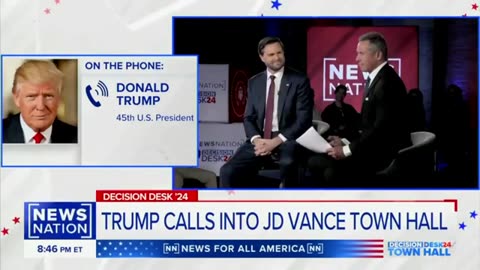 Trump’s Surprise Call at JD Vance Town Hall: Unscripted Moment and Hilarious Question Shocks Crowd!