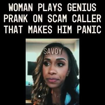 women takes care of these scammers, we all should do this
