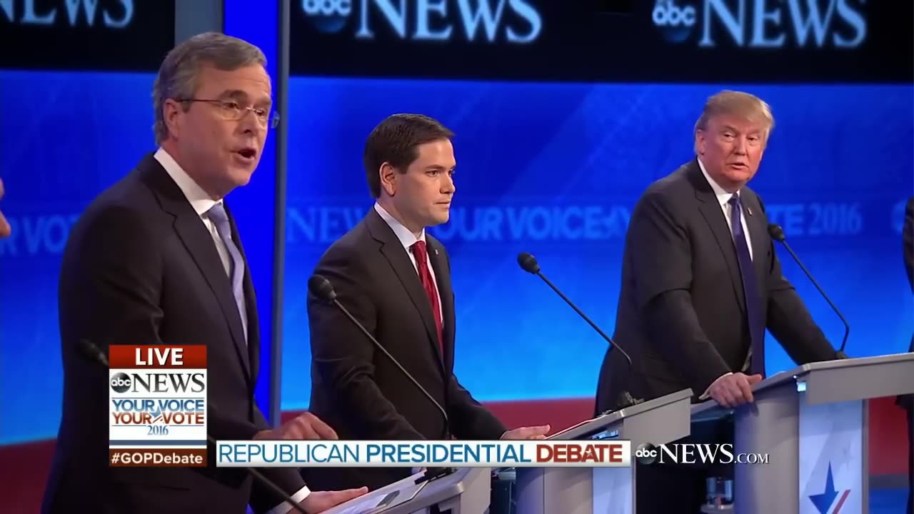 Trump vs. Jeb: The Best Debate Moments from the 2016 GOP Showdown