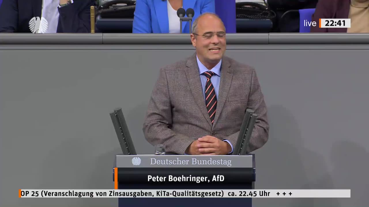 Peter Boehringer Rede vom 10.10.2024 – Veranschlagung von Zinsausgaben, KiTa-Qualitätsgesetz