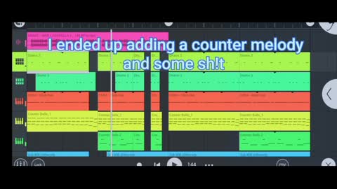 Tried makibg a beat on Fl Mobile using drake'war' vocal(Hard💪)