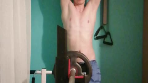 Work out wirh broken arm