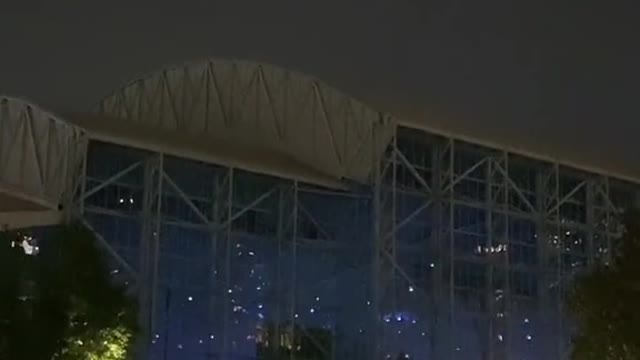 POV: you're watching the bad bunny concert from outside Minute Maid