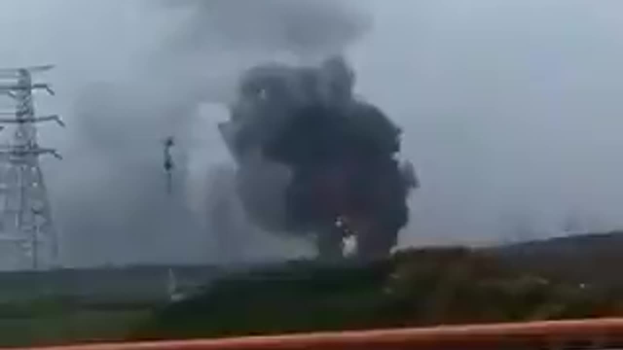 💥🔥 Something exploded with great force in the Chinese city of Jiaxing.