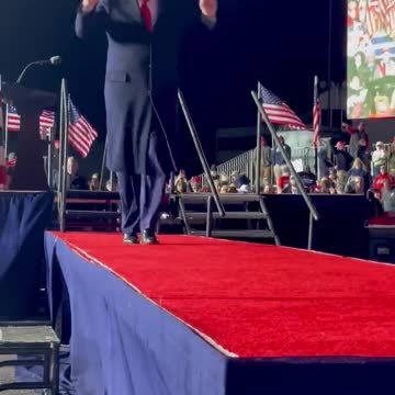 45 WRAPPING UP TONIGHT’S #TRUMPRALLY IN BEAUTIFUL COMMERCE, GEORGIA…