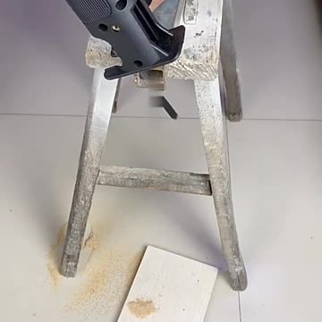 Electric Drill Modified To Electric Saws Reciprocating Saw Adapter