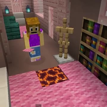 Minecraft pranks on friends - magma block