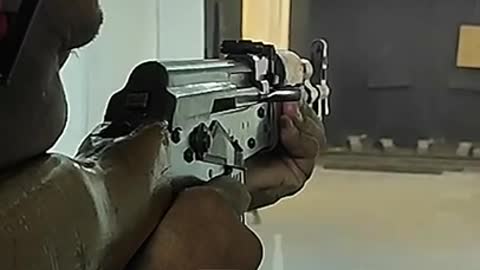 AK-47 in Slow Motion