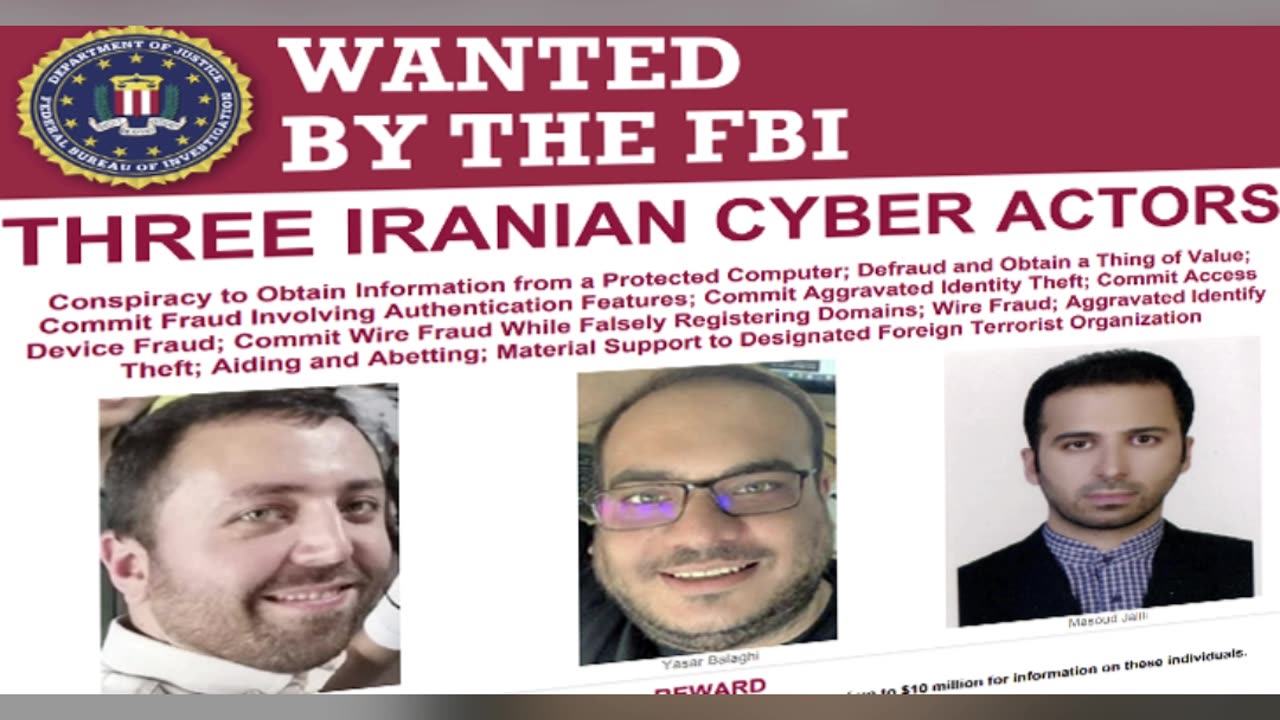 U.S. Charges Three Iranian Nationals for Election Interference and Cybercrimes
