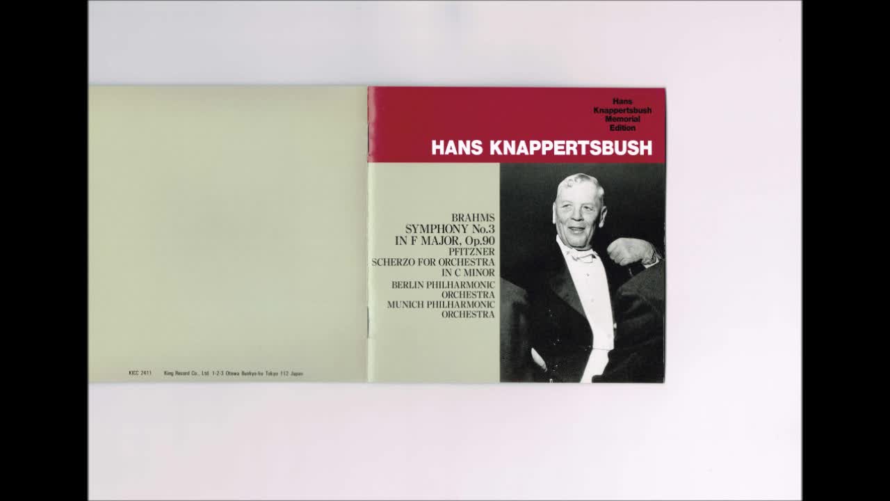 Pfitzner - Scherzo for Orchestra Knappertsbusch Munich