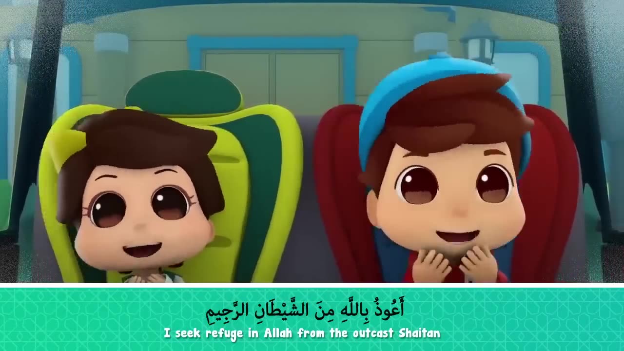 Surah Al Fatiha And Four Quls| Islamic Series And Songs For Kids| Omar And Hana