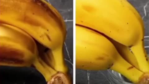 Revitalize Bananas with a glass of water