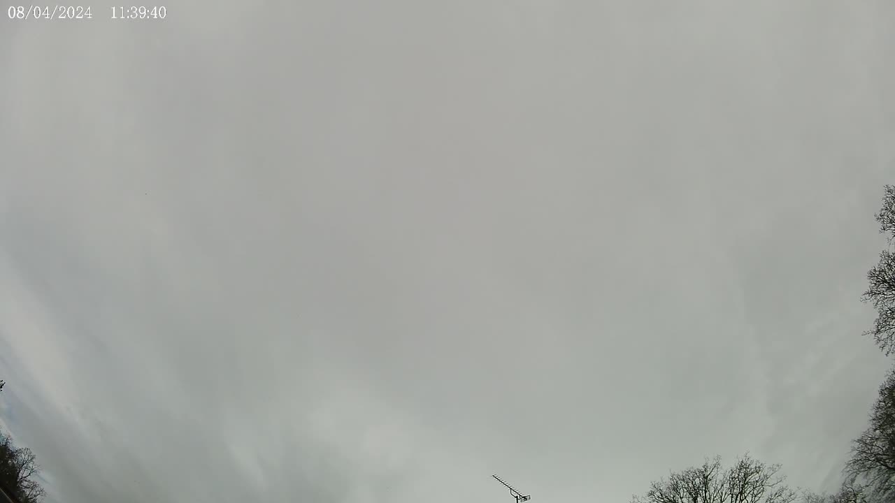 Sky Timelapse 217 - 4K - 8/4/2024 Eclipse