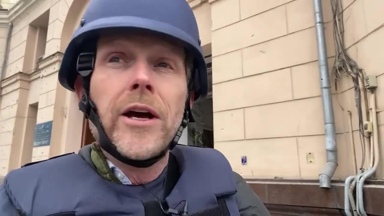 Inside Kharkiv’s devastated Freedom Square