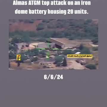 Iron dome on charge - OOPS!!!