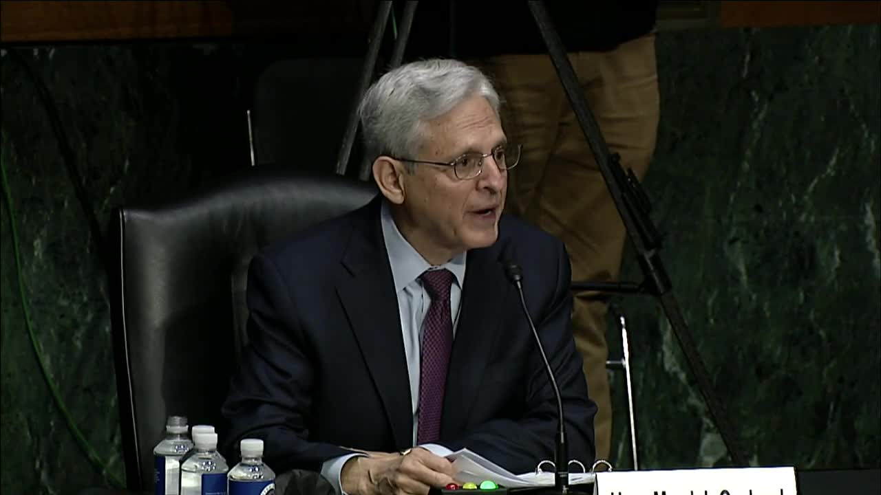Senator John Kennedy questions AG Garland in Judiciary