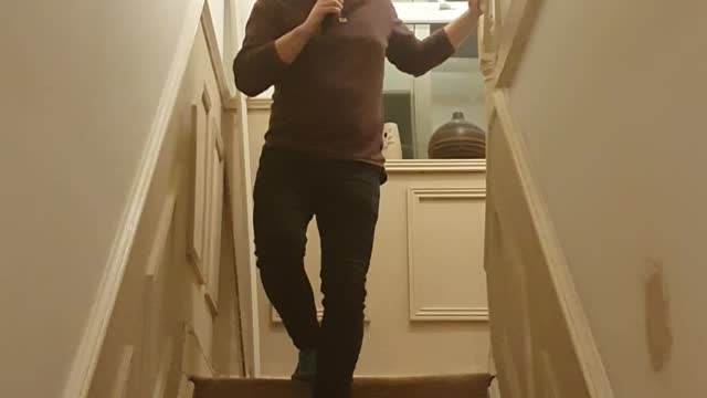 Carl/Richie Falling Down The Stairs