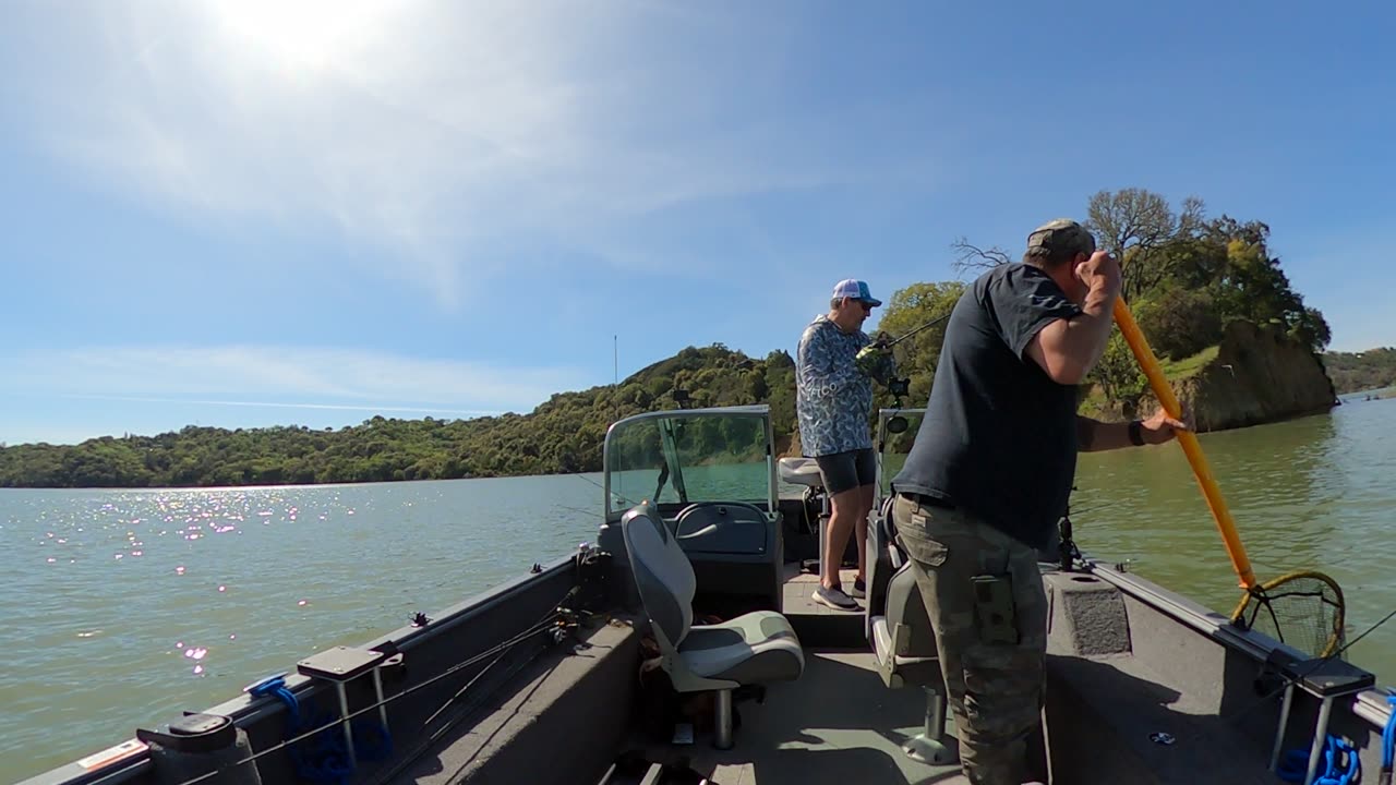 QUALITY BASS ON LAKE MENDOCINO! WE FOUND THE BIG GIRLS IN THE SFTERNOON!