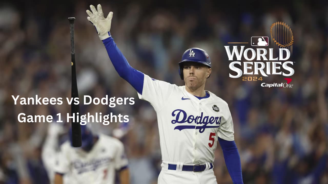 🚨 WORLD SERIES 2024 Game 1 Highlights #mlbbshorts #mlb #shortsfeed #worldseries #yankees #ladodgers