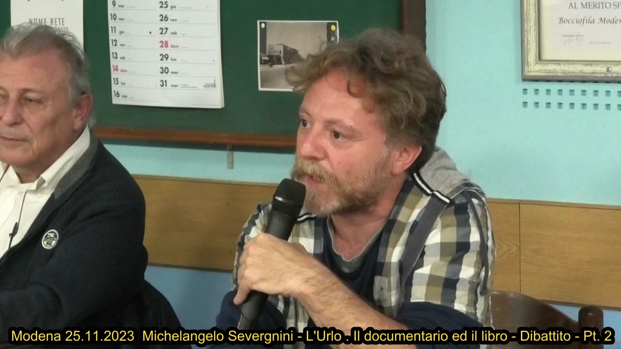 Modena 25.11.2023 Michelangelo Severgnini - L'Urlo