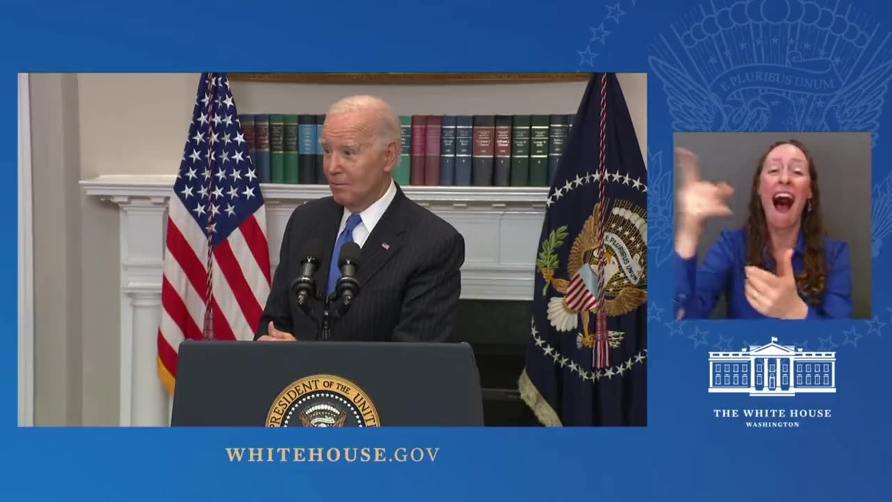 Biden is asked about why Americans aren't happy about the economy: