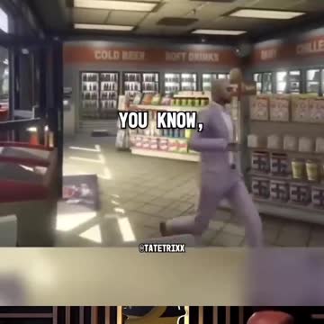 Tate's Priceless Reaction to HIM In GTA V 🥶