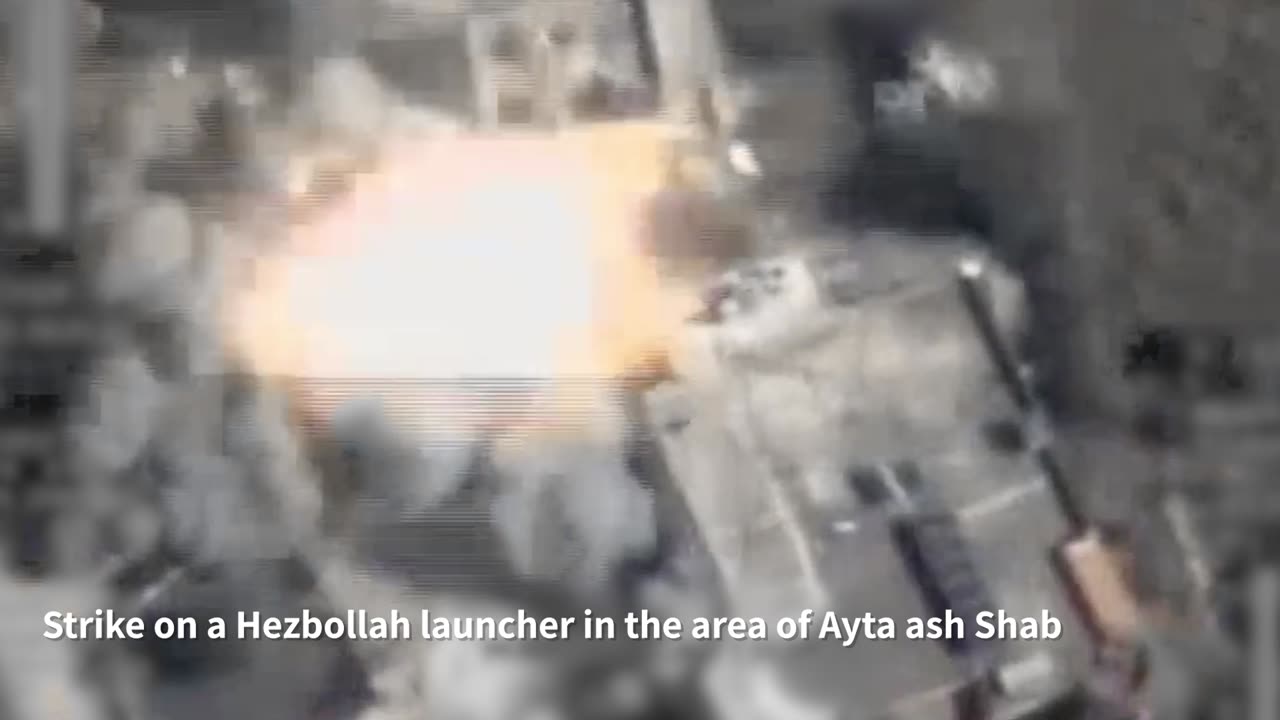 IDF: The IDF continues to strike Hezbollah terrorist targets in Lebanon. Among
