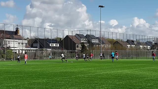 SV KMD JO17-3 vs SV Honselersdijk JO17-2, 9-4-22