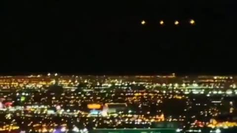 Mysterious UFOs in the Las Vegas Skies