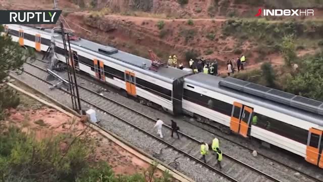 Jedna osoba poginula u izlijetanju vlaka kod Barcelone