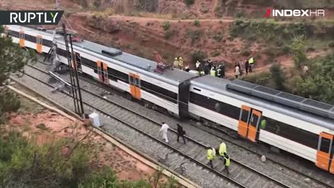 Jedna osoba poginula u izlijetanju vlaka kod Barcelone
