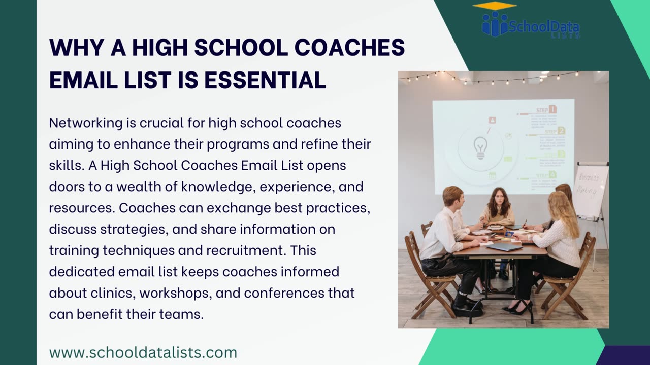 High School Coaches Email List A Game Changer for Networking
