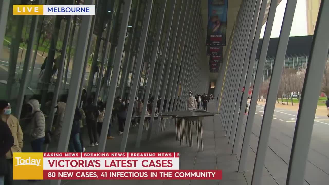 Victoria records 80 new local COVID-19 cases | Coronavirus | 9 News Australia