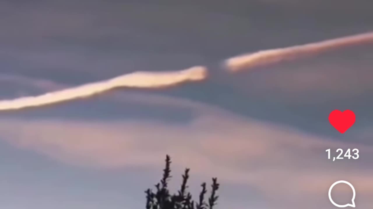 UFO Collecting A Chemtrail Sample