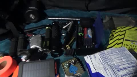 My bug out bag and camping stuff