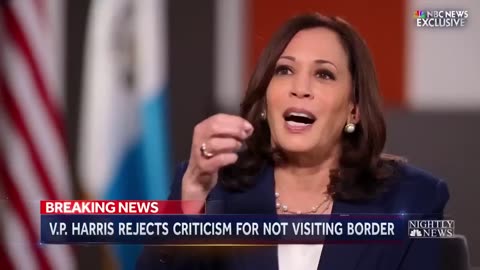 Kamala Harris "...and I haven't been to Europe" 2021