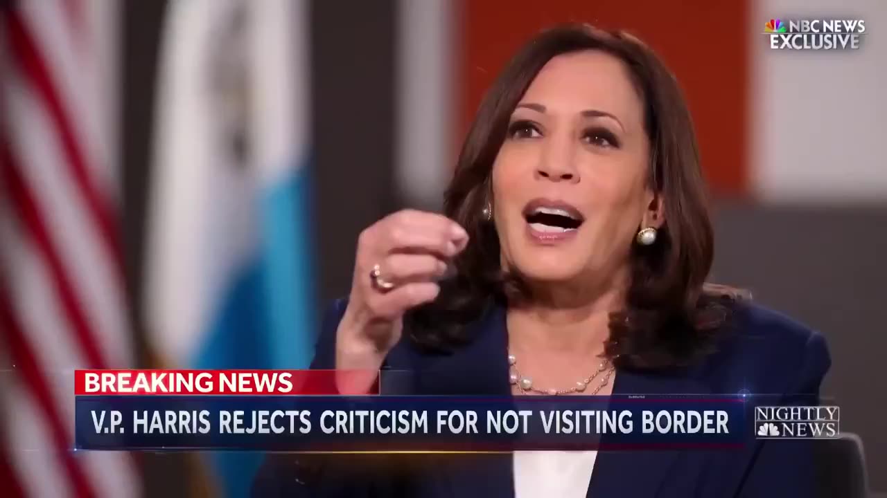 Kamala Harris "...and I haven't been to Europe" 2021