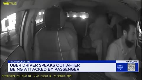 Uber driver pepper-sprayed by passenger in Manhattan