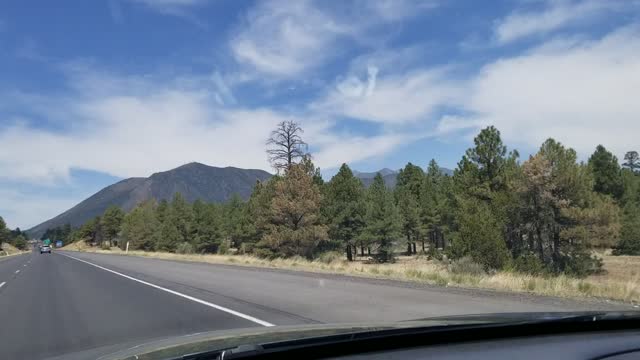 Rolling up on Flagstaff, AZ