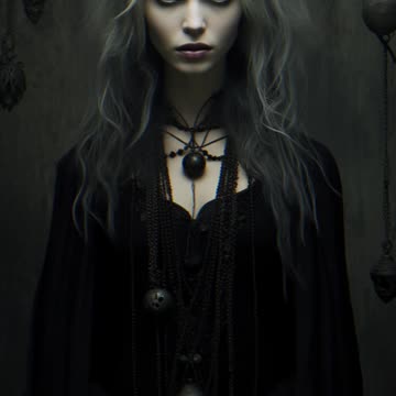 Gothic Witch | Gothic Woman | Gothic Girl | Gothic Art | Digital Art | AI Art #gothic