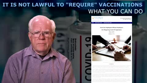 It's Not Lawful to "Require" Vaccinations - What You Can Do