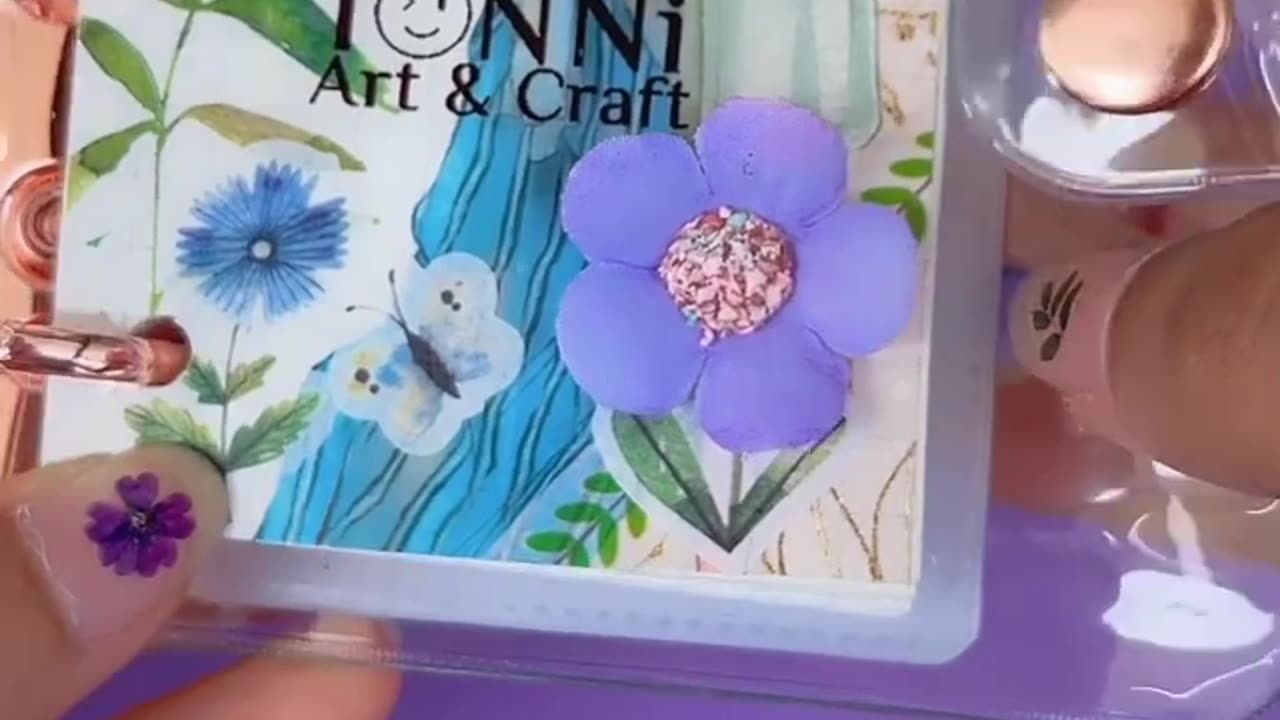 Journal with me 🤏🌺🌿 #shorts #tonniartandcraft #satisfying #youtubeshorts #art #love