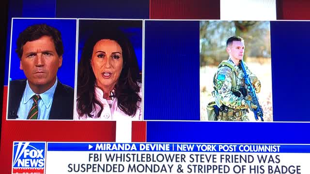 AMERICA FBI FIRES Whistleblower